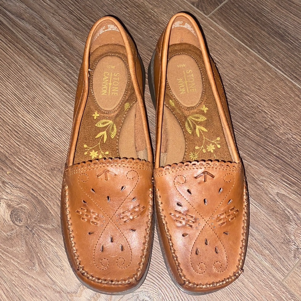 Stone canyon leather shoes